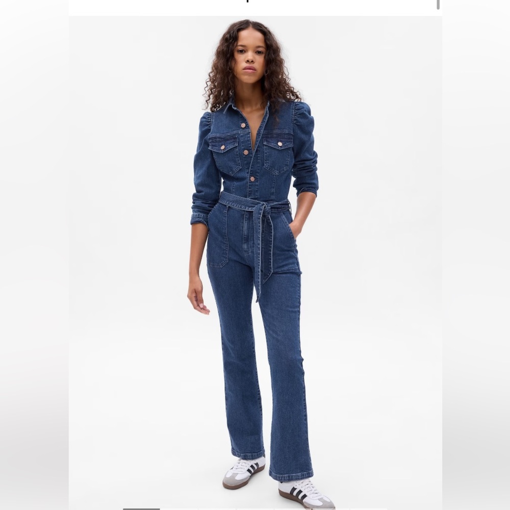 Western Denim Jumpsuit